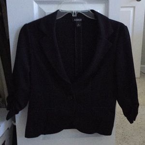 COPY - Black fitted stretchy jacket